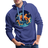 Thumbnail for Men’s Magic Pisces Premium Hoodie - royal blue