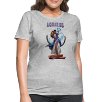 Thumbnail for Women's Astral Aquarius T-Shirt - heather gray