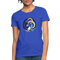 Thumbnail for Women's Mythical Capricorn T-Shirt - royal blue