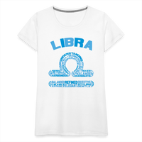 Thumbnail for Women's Power Words Libra Premium T-Shirt - white