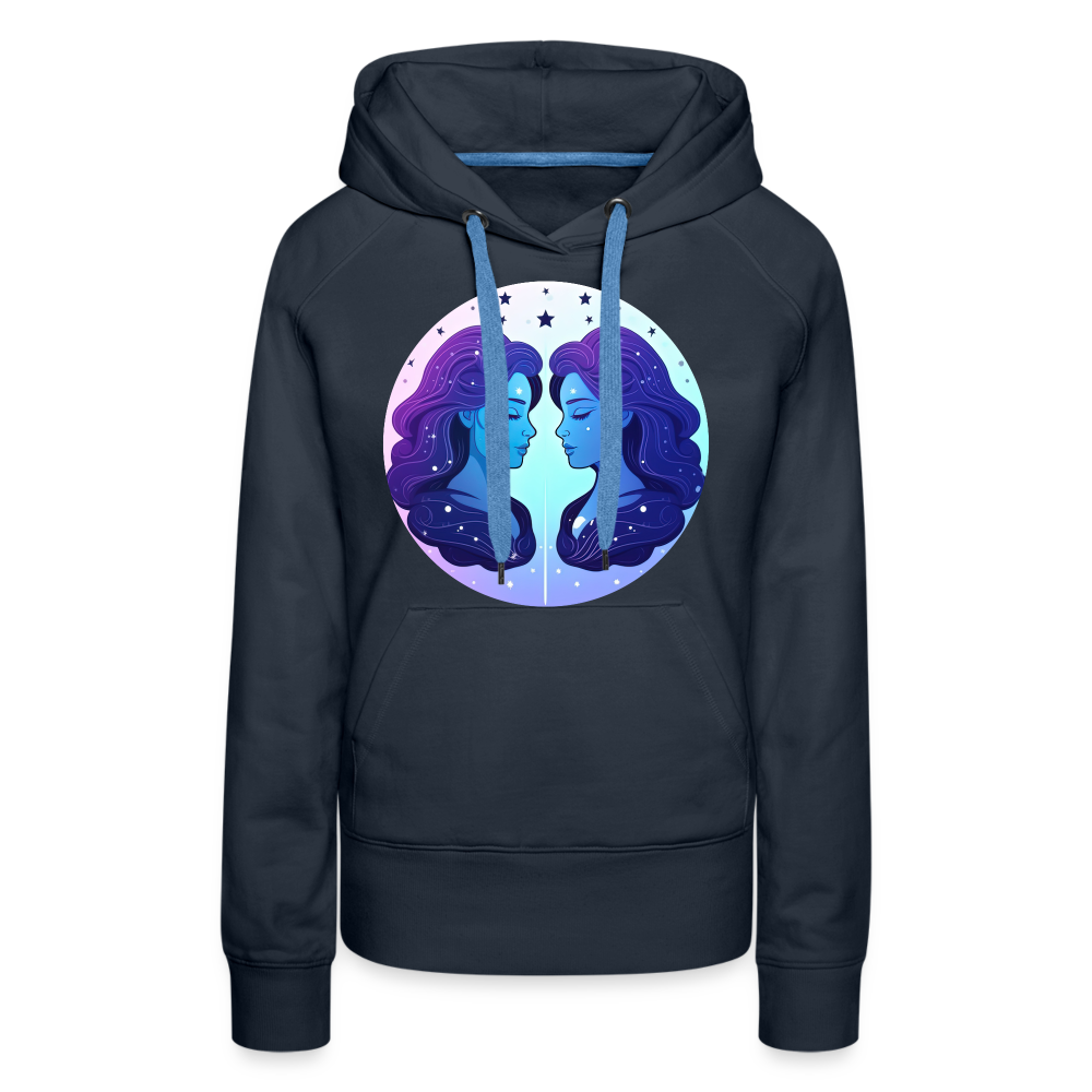 Women’s Magic Gemini Premium Hoodie - navy