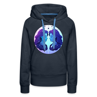 Thumbnail for Women’s Magic Gemini Premium Hoodie - navy