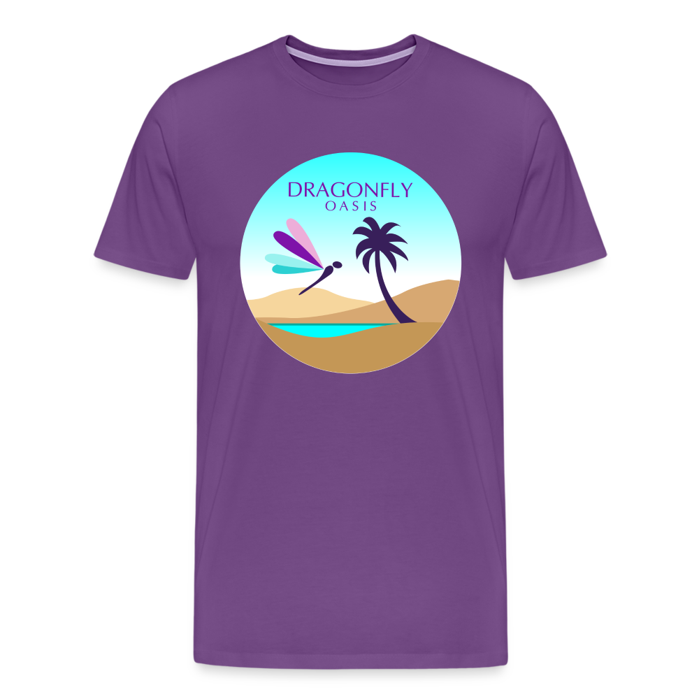 Men's Dragonfly Oasis v.2 Premium T-Shirt - purple