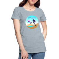 Thumbnail for Women's Dragonfly Oasis V.2 Premium T-Shirt - heather ice blue