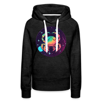 Thumbnail for Women’s Mystic Cancer Premium Hoodie - charcoal grey