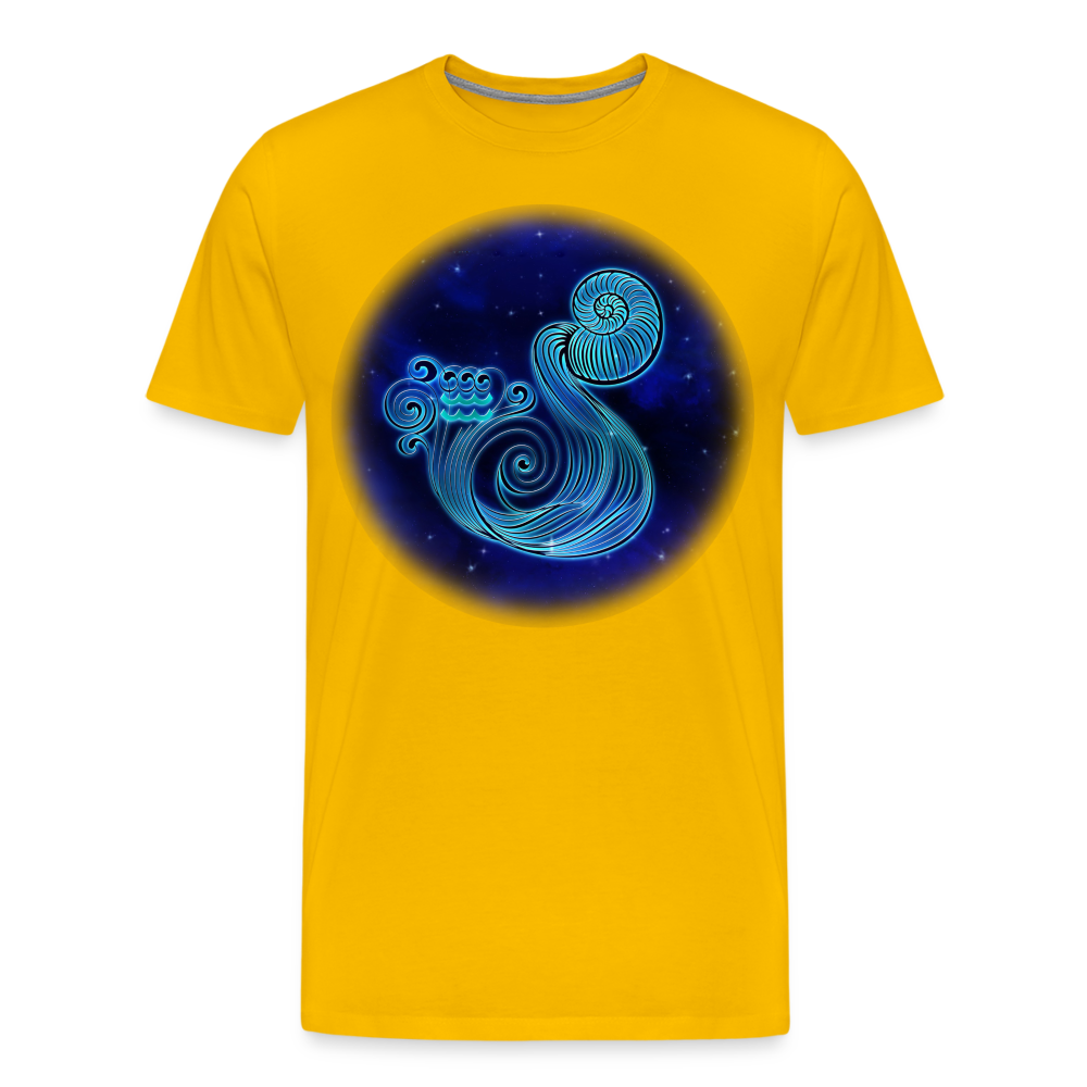 Men's Stellar Aquarius Premium T-Shirt - sun yellow