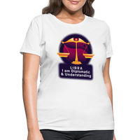 Thumbnail for Women's Glow Libra T-Shirt - white