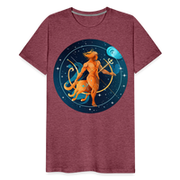 Thumbnail for Men's Mythical Sagittarius Premium T-Shirt - heather burgundy