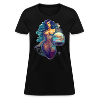 Thumbnail for Women's Mythical Aquarius T-Shirt - black