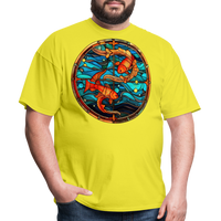 Thumbnail for Men's Mosaic Pisces Classic T-Shirt - yellow