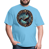 Thumbnail for Men's Mythical Scorpio Classic T-Shirt - aquatic blue