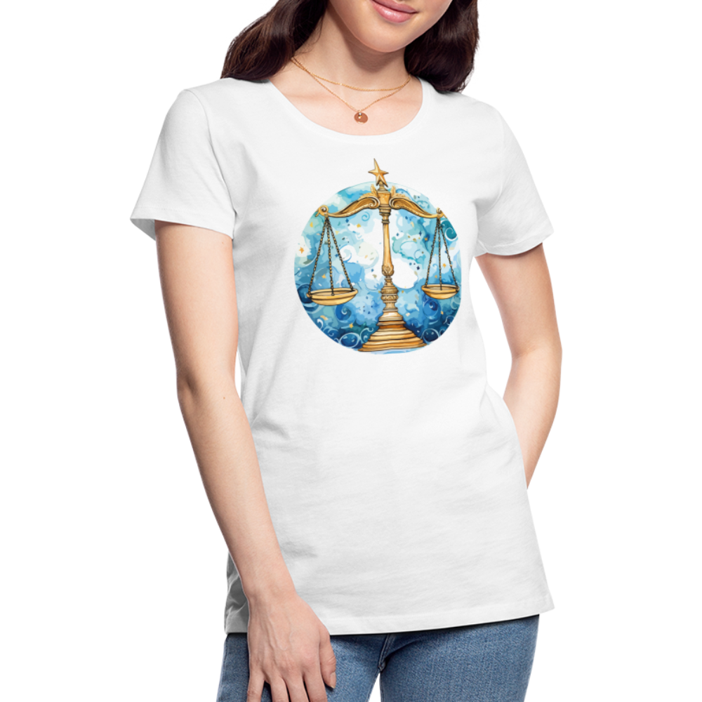 Women’sMythical Libra Premium T-Shirt - white