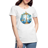 Thumbnail for Women’sMythical Libra Premium T-Shirt - white