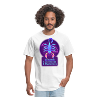 Thumbnail for Men's Neon Scorpio Classic T-Shirt - white