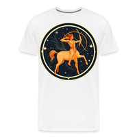 Thumbnail for Men's Mystic Sagittarius Premium T-Shirt - white