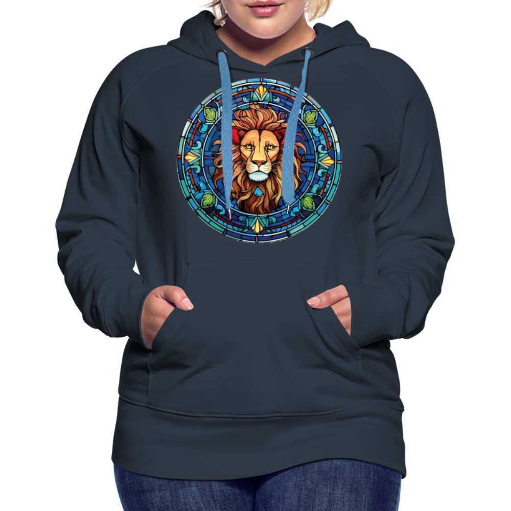 Women’s Mosaic Leo Premium Hoodie - navy