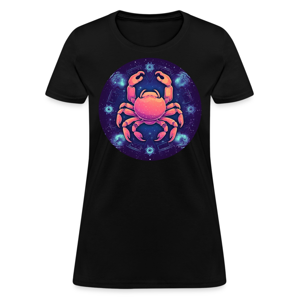 Women's Magic Cancer T-Shirt - black