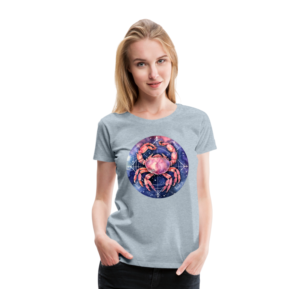 Women’s Mythical Cancer Premium T-Shirt - heather ice blue