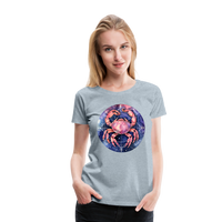 Thumbnail for Women’s Mythical Cancer Premium T-Shirt - heather ice blue