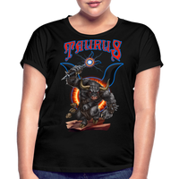 Thumbnail for Women's Astral Taurus Relaxed Fit T-Shirt - black