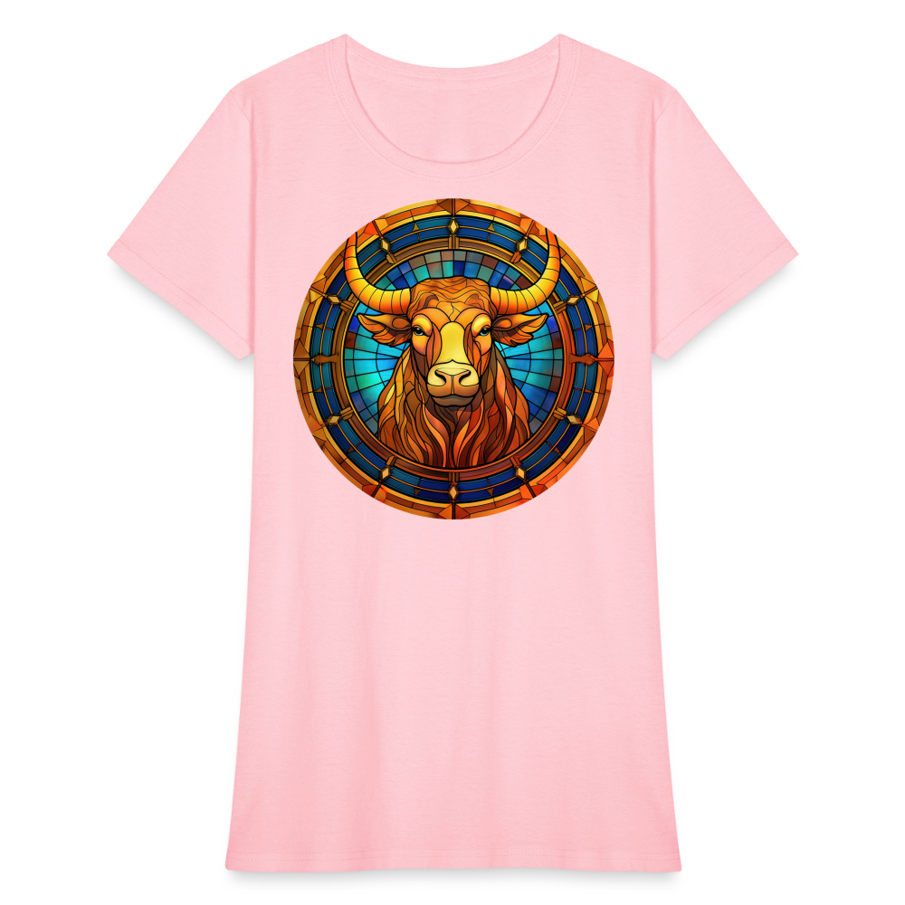 Women's Mosaic Taurus T-Shirt - pink