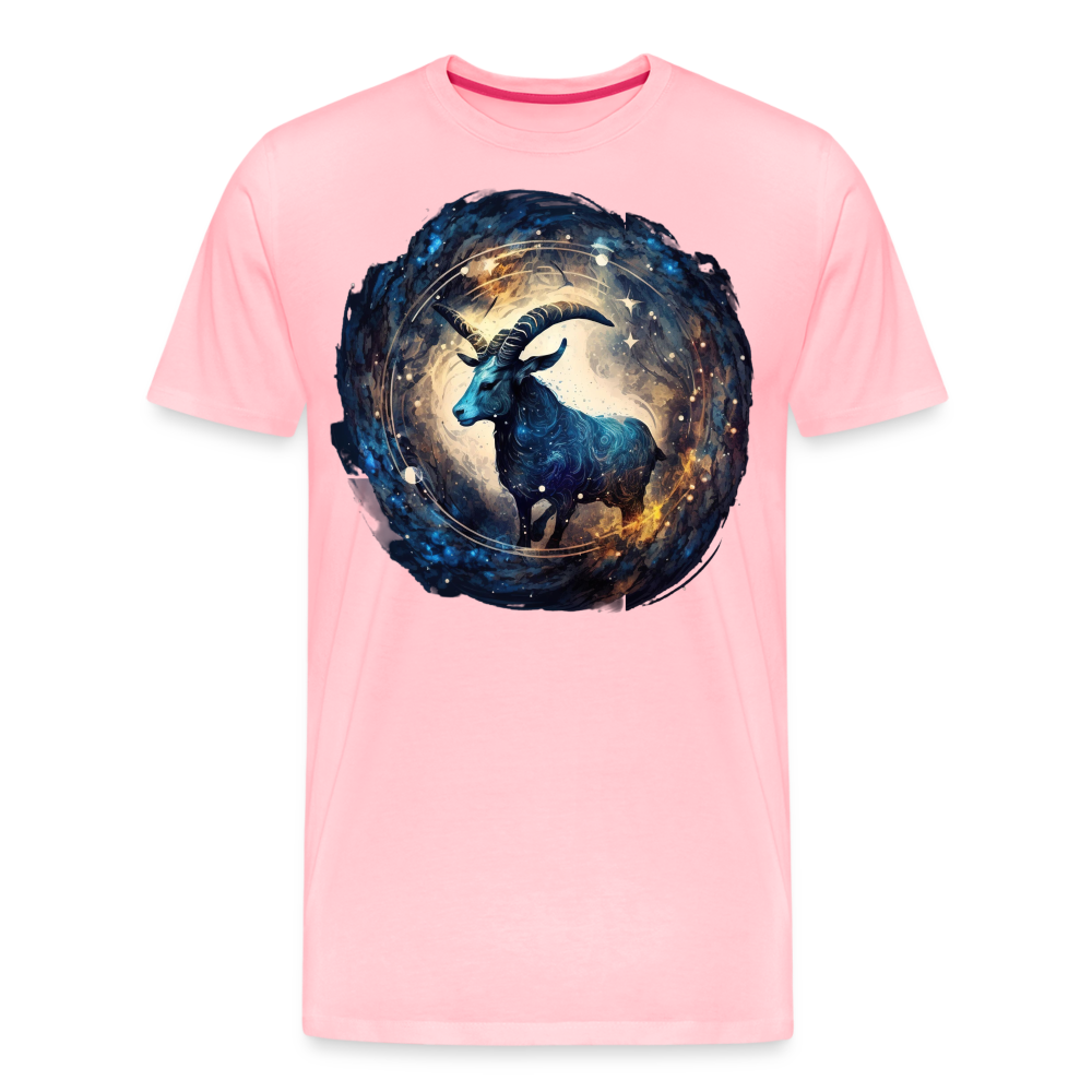 Men's Mythical Capricorn Premium T-Shirt - pink