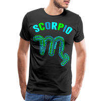 Thumbnail for Men's Power Words Scorpio Premium T-Shirt - black