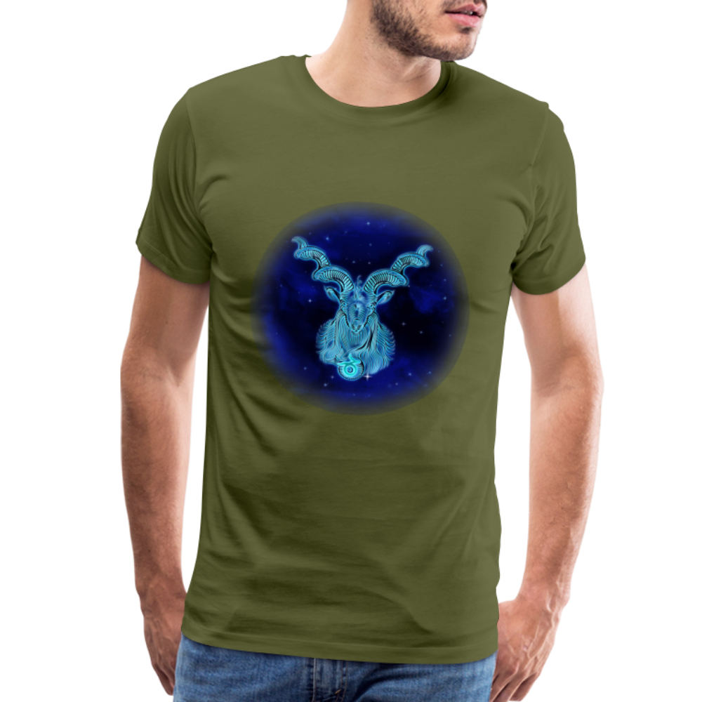 Men's Stellar Capricorn Premium T-Shirt - olive green