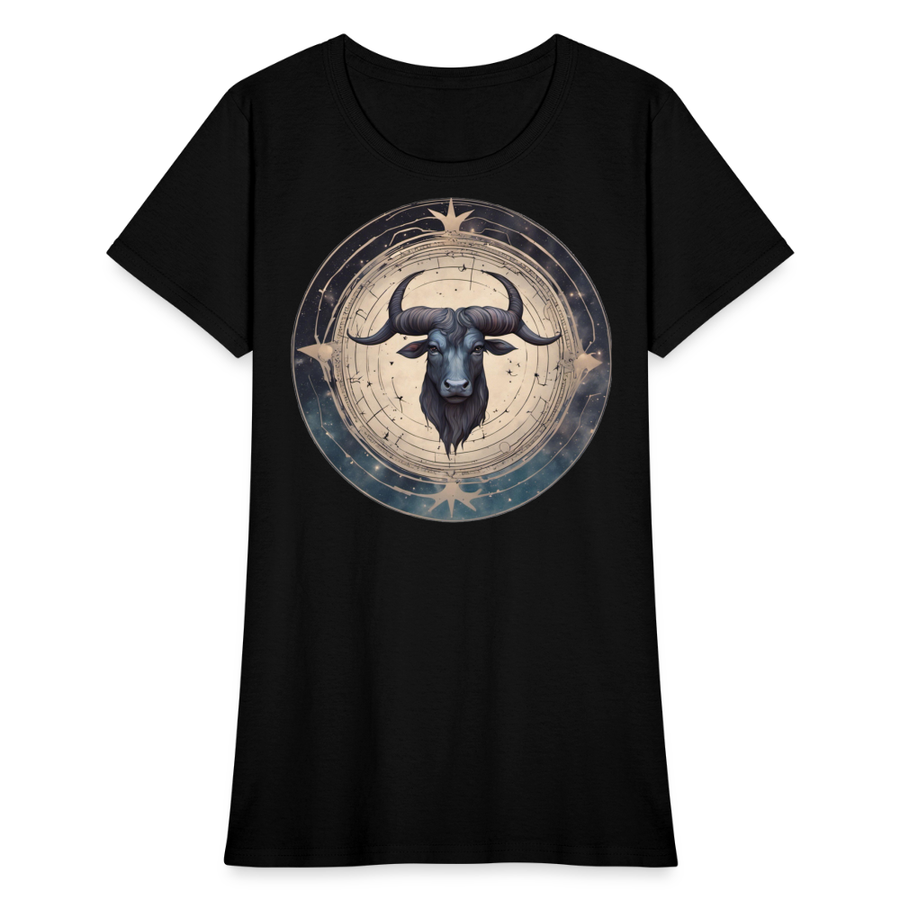 Women's Mythical Taurus T-Shirt - black