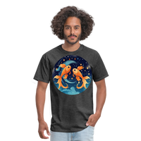 Thumbnail for Men's Magic Pisces Classic T-Shirt - heather black