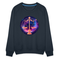 Thumbnail for Women’s Magic Libra Premium Sweatshirt - navy