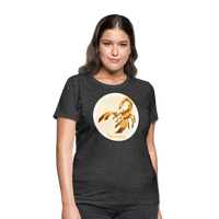 Thumbnail for Women's Mosaic Scorpio T-Shirt - heather black