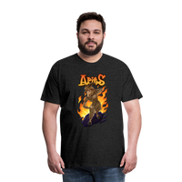 Thumbnail for Men's Fiery Aries Premium T-Shirt - charcoal grey