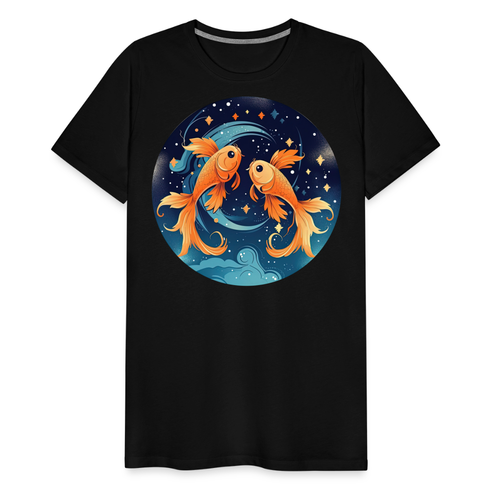 Men's Magic Pisces Premium T-Shirt - black