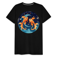 Thumbnail for Men's Magic Pisces Premium T-Shirt - black