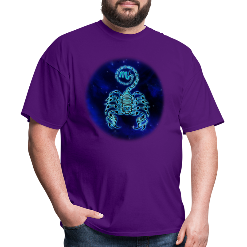 Men's Stellar Scorpio Classic T-Shirt - purple