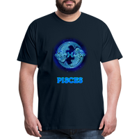 Thumbnail for Men's Pisces Premium T-Shirt - deep navy