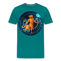 Thumbnail for Men's Mythical Sagittarius Premium T-Shirt - teal