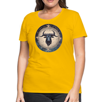 Thumbnail for Women’s Mythical Taurus Premium T-Shirt - sun yellow