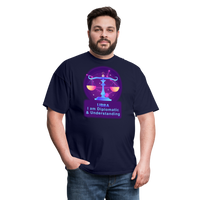 Thumbnail for Men's Neon Libra Classic T-Shirt - navy