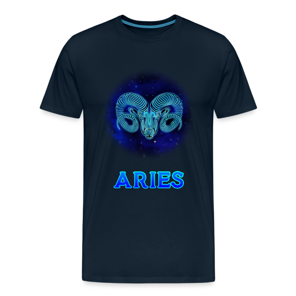 Men's Aries Premium T-Shirt - deep navy