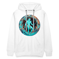 Thumbnail for Men’s Mythical Aquarius Premium Hoodie - white