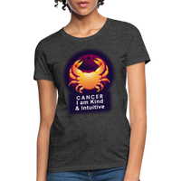 Thumbnail for Women's Glow Cancer T-Shirt - heather black