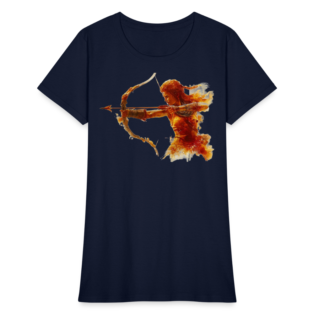 Women's Mythical Sagittarius T-Shirt - navy