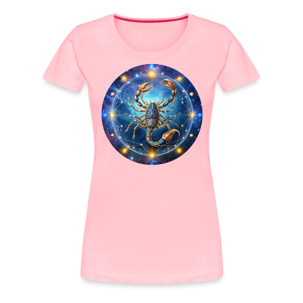 Women’s Symbol Scorpio Premium T-Shirt - pink