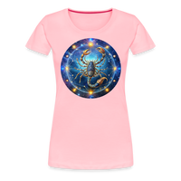 Thumbnail for Women’s Symbol Scorpio Premium T-Shirt - pink