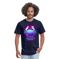 Thumbnail for Men's Neon Cancer Classic T-Shirt - navy