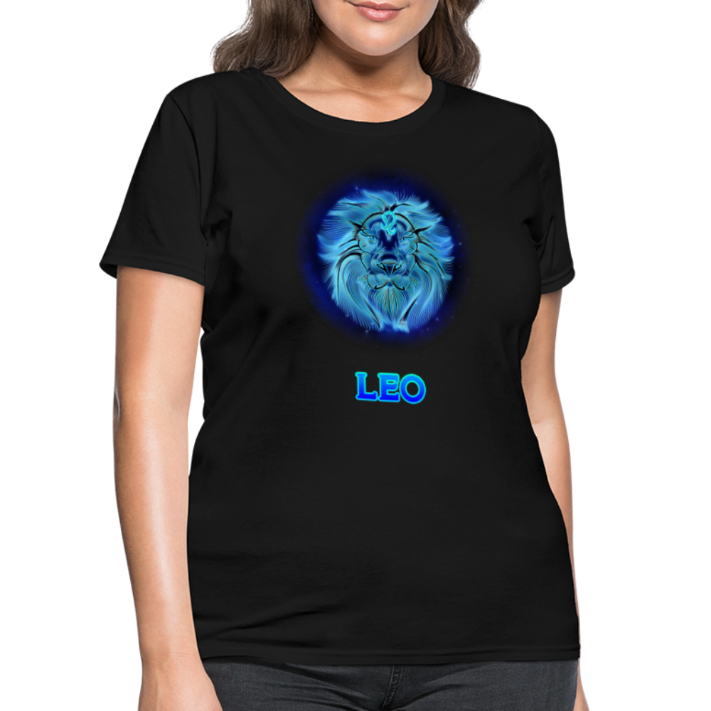 Women's Stellar Leo T-Shirt - black