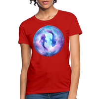 Thumbnail for Women's Classic Pisces T-Shirt - red