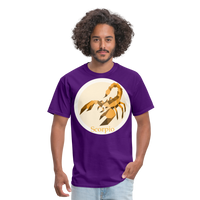 Thumbnail for Men's Mosaic Scorpio Classic T-Shirt - purple